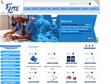 Tablet Screenshot of elitemedline.com